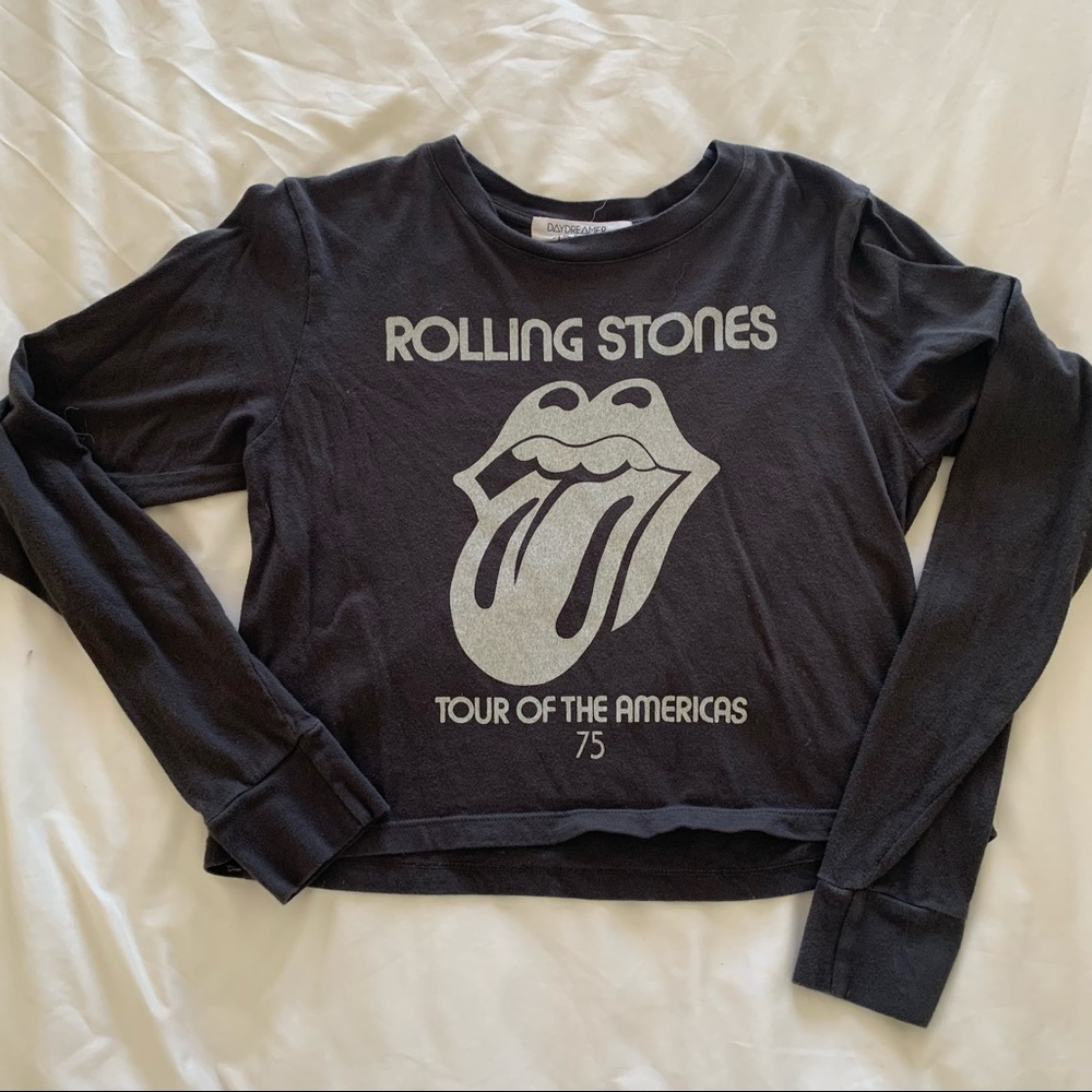 Rolling Stones Free People graphic tee size small
